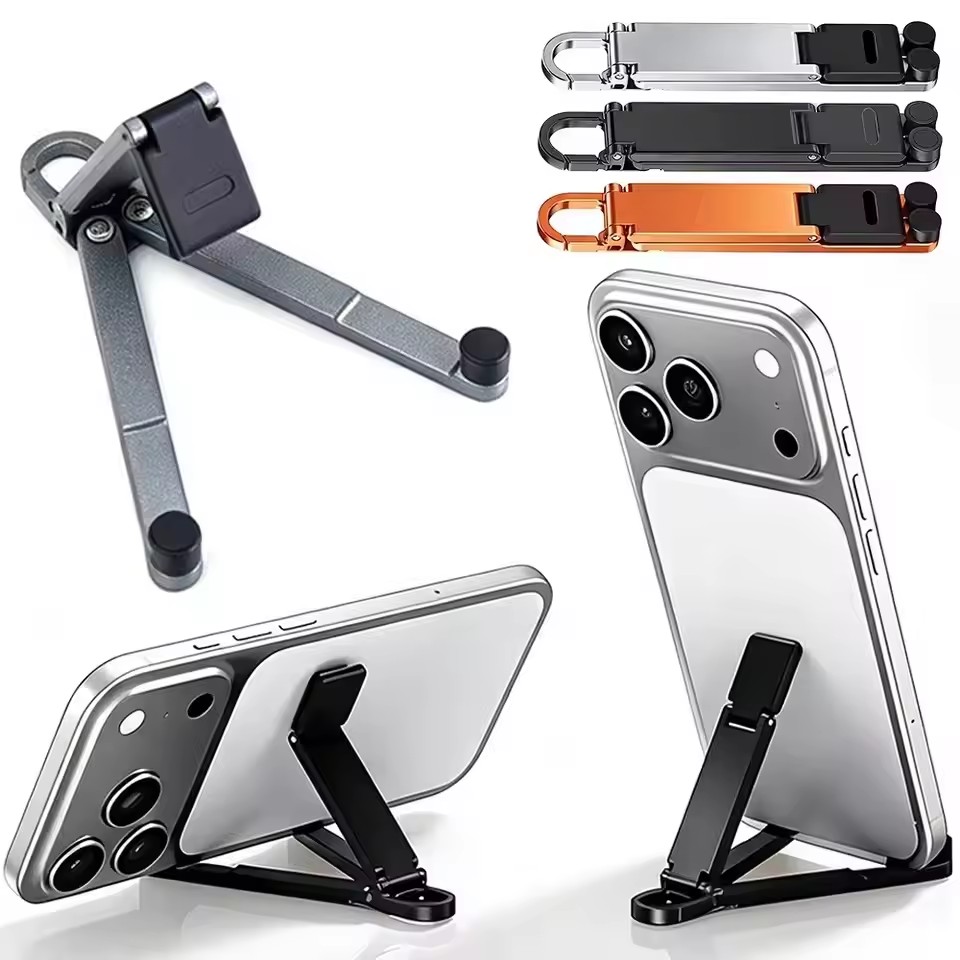 Phone Stands - Suporte de Telefone Dobrável para Chaveiro,