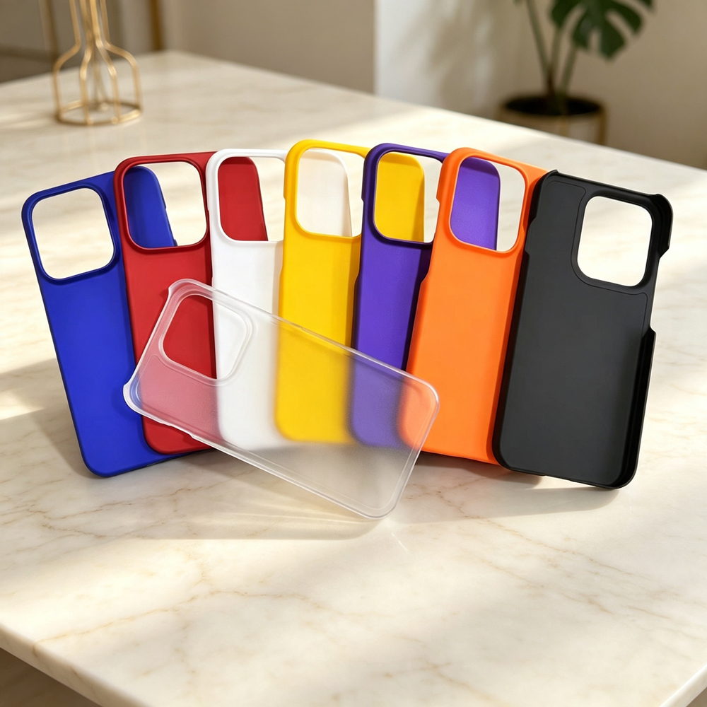 Matte Hard Pc Back Case - Capa de telefone rígida simples, ultrafina