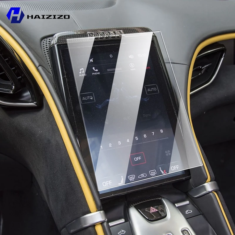 Matte Anti Glare Screen Protector - Para ferrari roma 2023-2025 carro gps