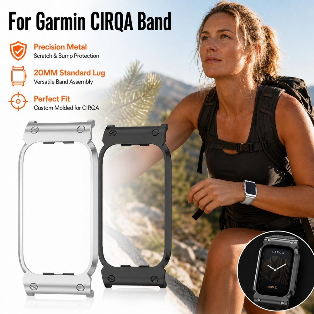 Metal Bumper Aluminum Frame Case - Capa protetora de metal para Garmin