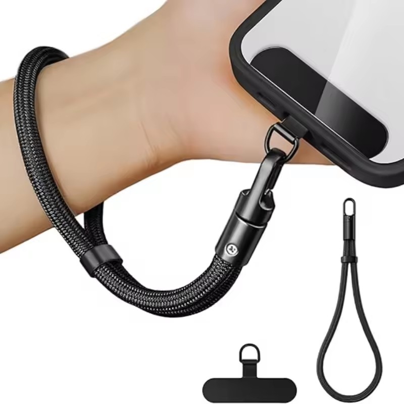 Crossbody Lanyard Neck Strap Case - Cordão universal para telefone com clipe