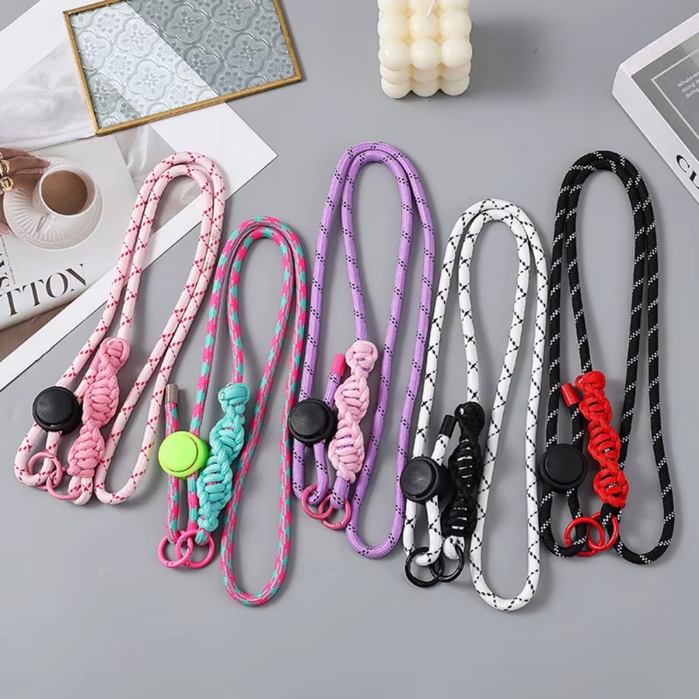 Crossbody Lanyard Neck Strap Case - Cordão universal ajustável para telefone, alça
