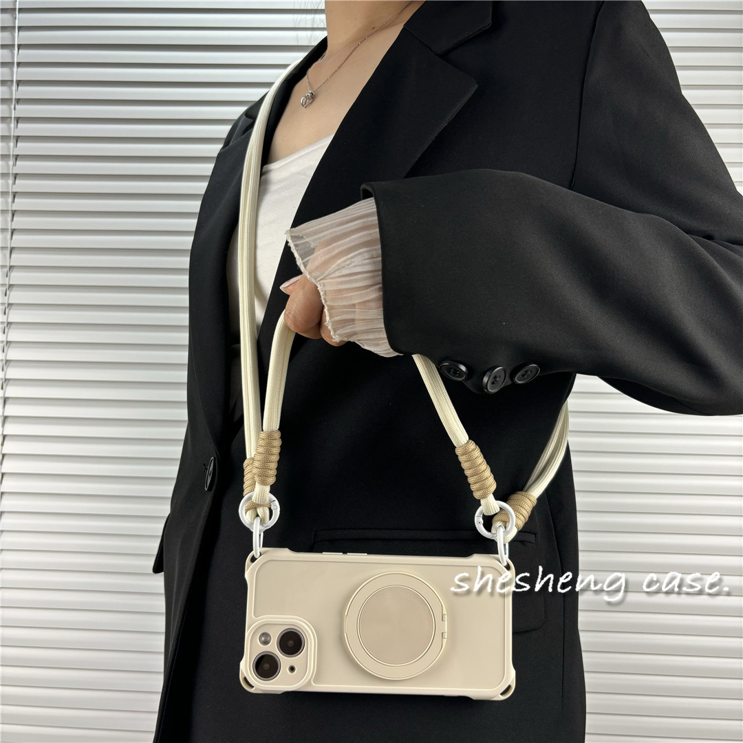 Crossbody Lanyard Neck Strap Case - Capa de Telefone com Cordão Transversal