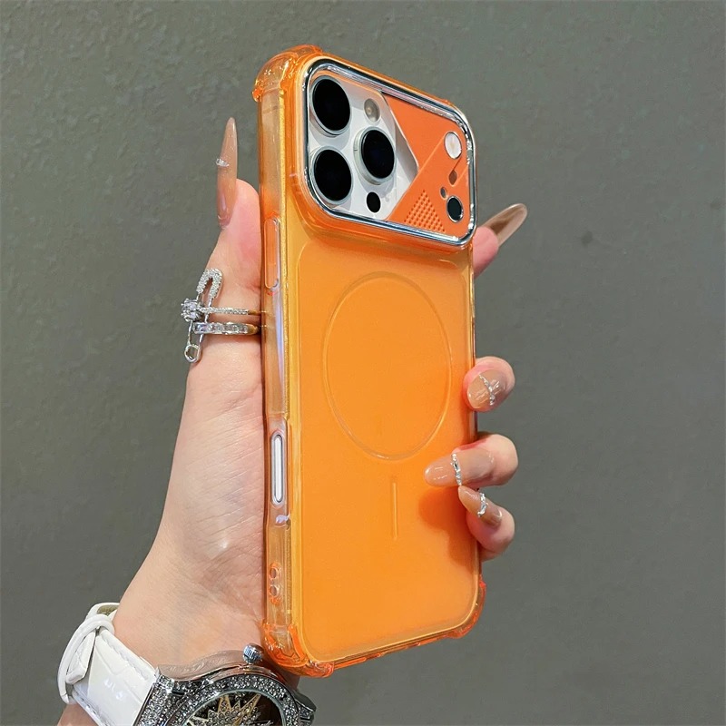 Clear Shockproof Bumper Case - Capa Antichoque Fosca Transparente com Airbag