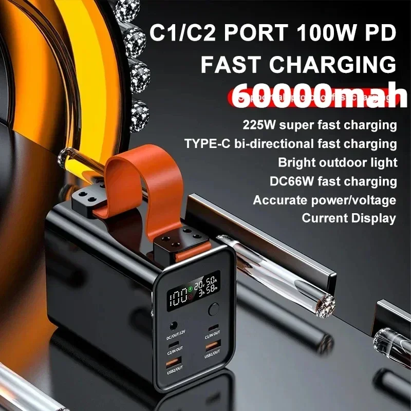 Power Bank Portátil de 60000mA - Power Banks avaliação e preço