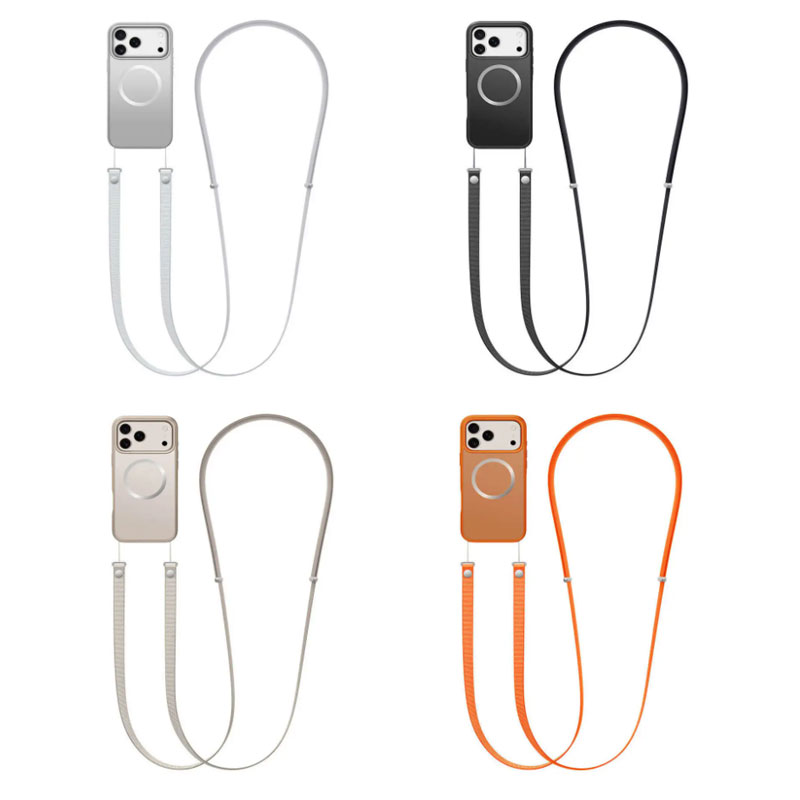 Para original 1:1 alças magnét - Crossbody Lanyard Neck Strap Case avaliação e preço