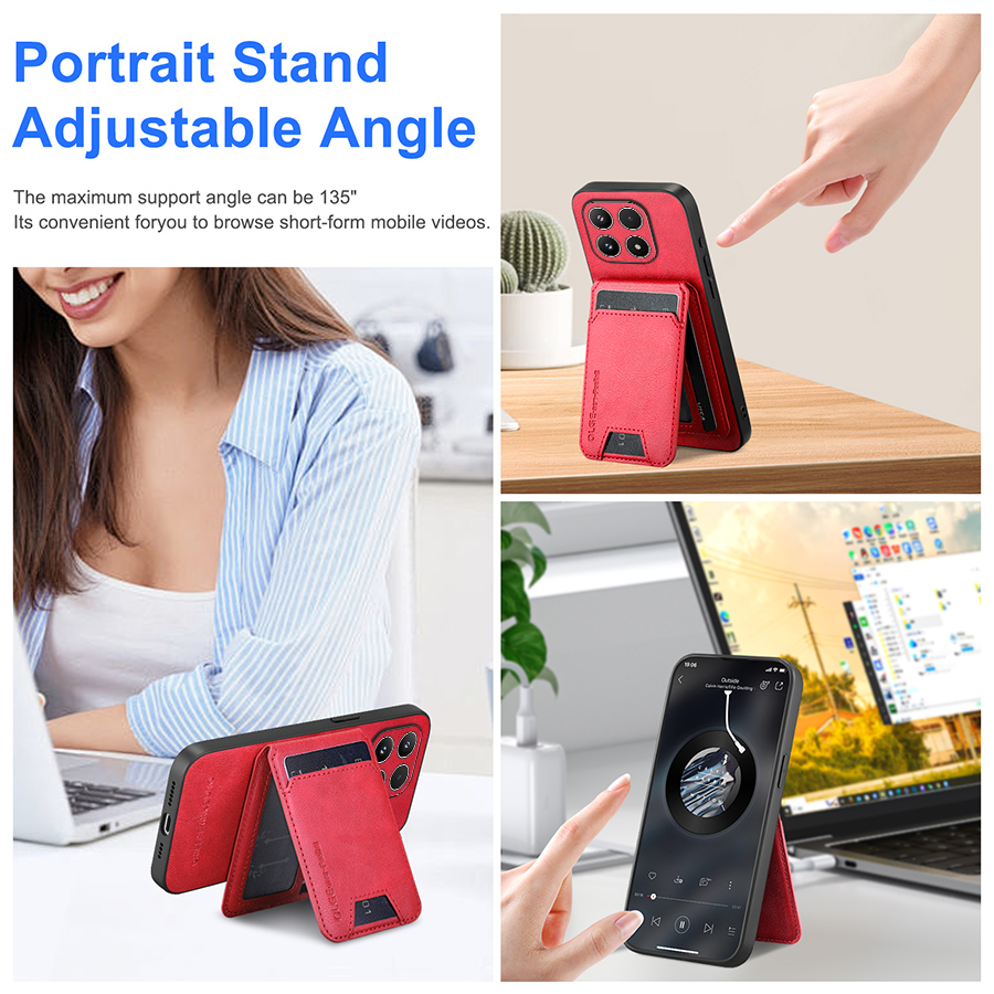 Capa de Telefone com Porta-Car - Leather Wallet Card Holder Phone Cover avaliação e preço