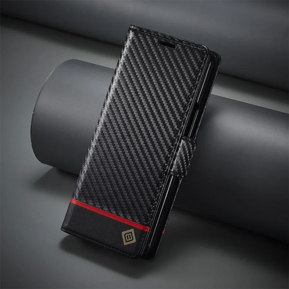 Capa luxuosa de couro pu de fi - Leather Wallet Card Holder Phone Cover avaliação e preço