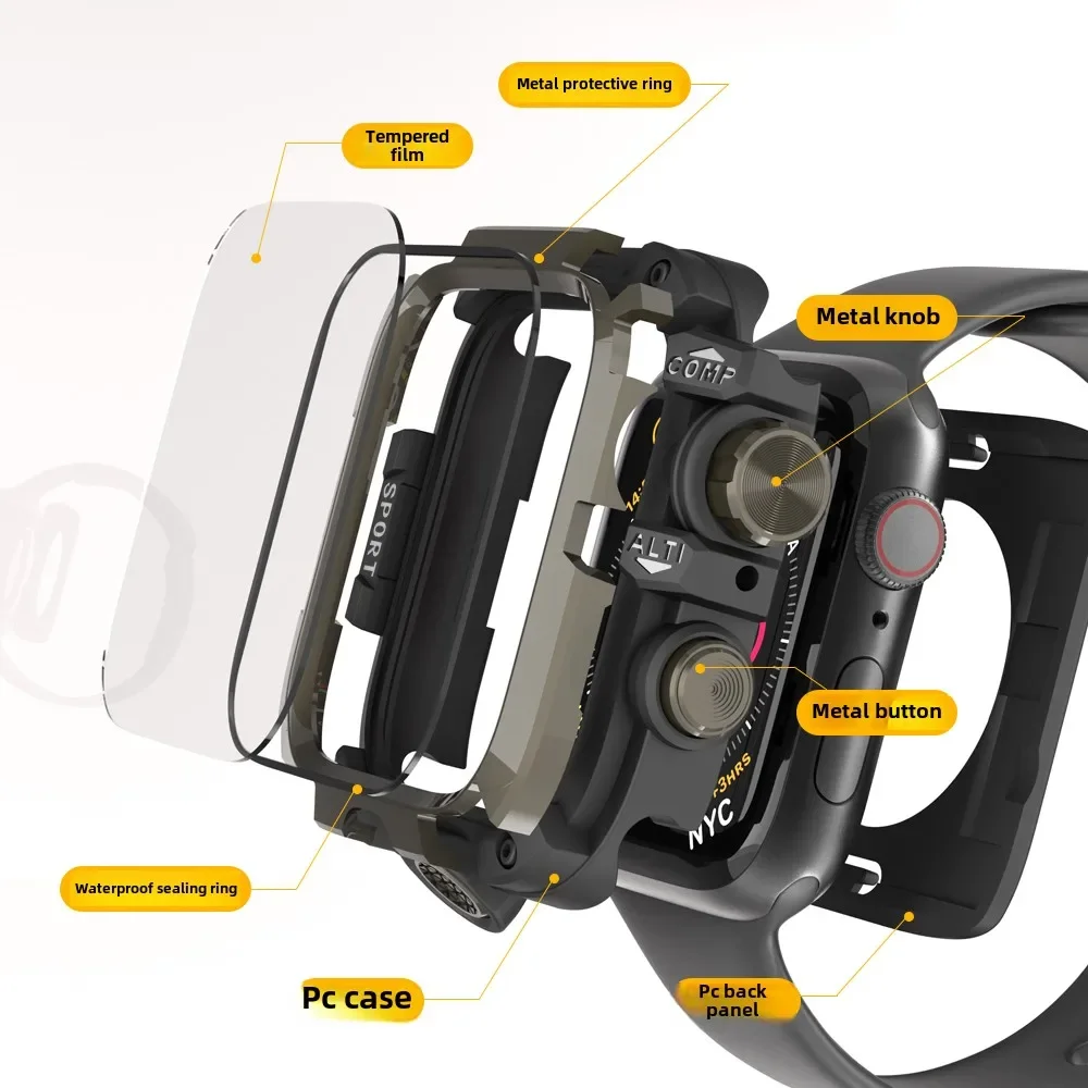 Película de tela amortecedora  - Metal Bumper Aluminum Frame Case avaliação e preço