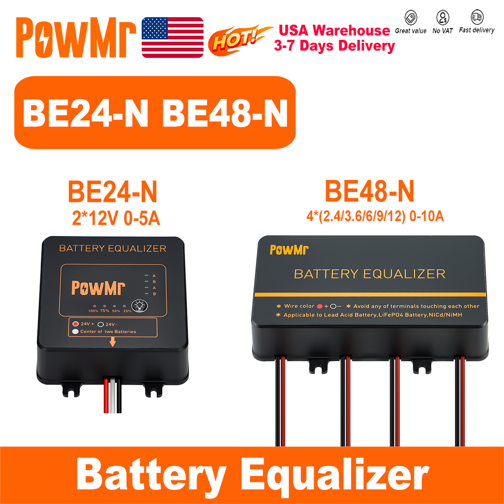 Equalizador de Bateria PowMr U - Power Banks avaliação e preço