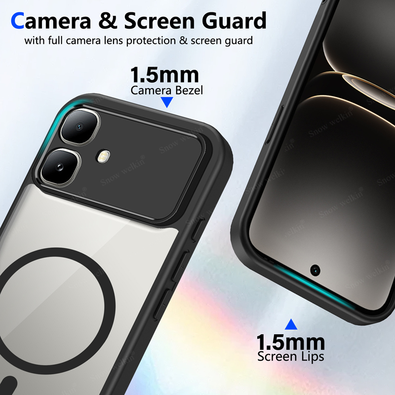 Capa Magnética Transparente de - Clear Shockproof Bumper Case avaliação e preço