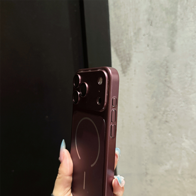 Capa de Telefone Magnética Lux - Matte Hard Pc Back Case avaliação e preço