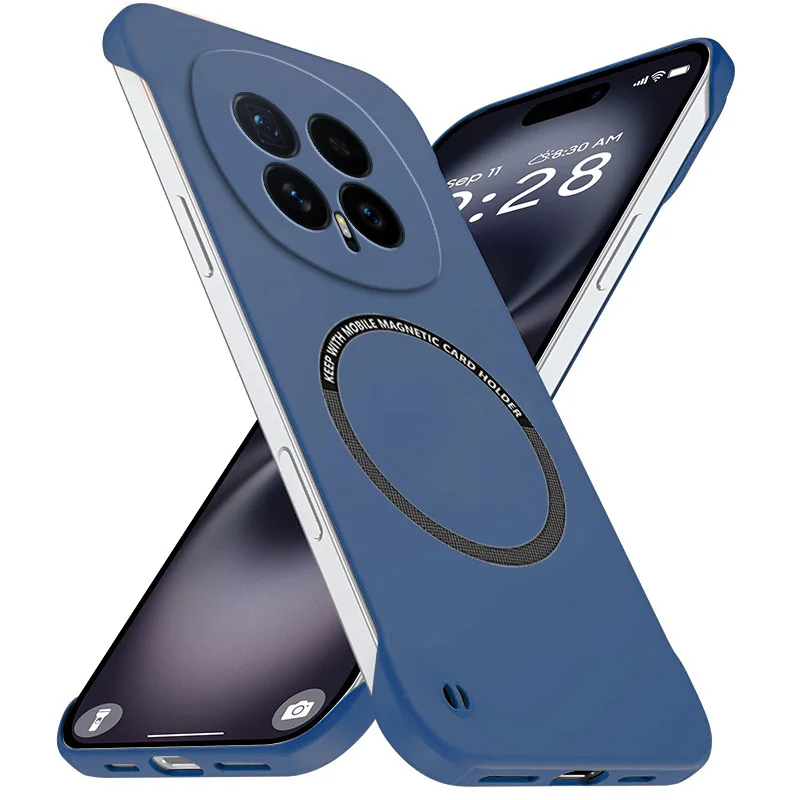 Nova capa de telefone magnétic - Ultra Thin Frameless Phone Cover avaliação e preço