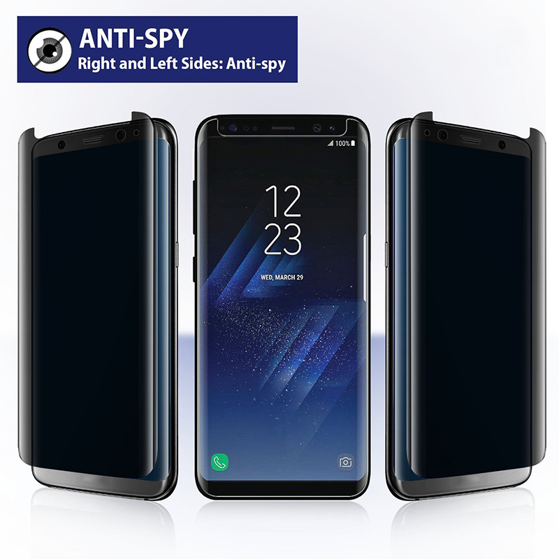 Película de vidro temperado co - Anti Spy Privacy Glass Case avaliação e preço