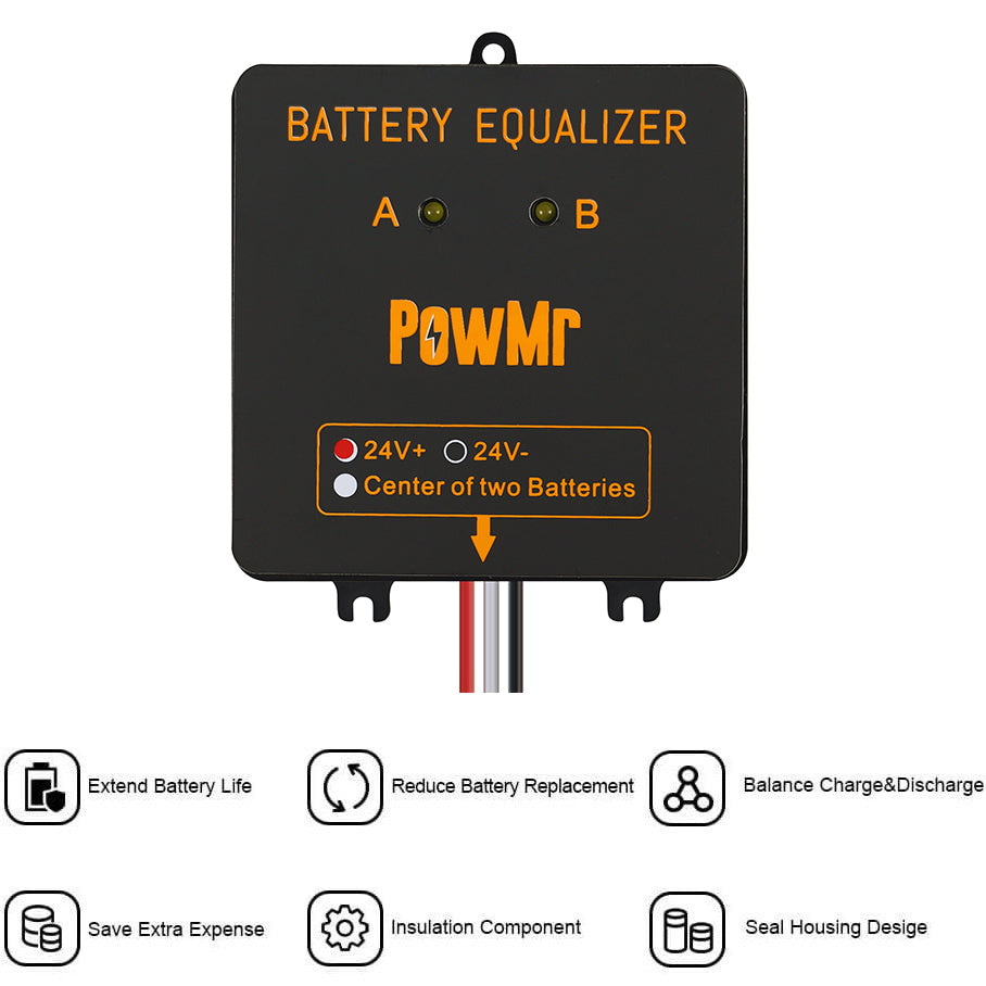 PowMr BE24 Equalizador de Bate - Power Banks avaliação e preço