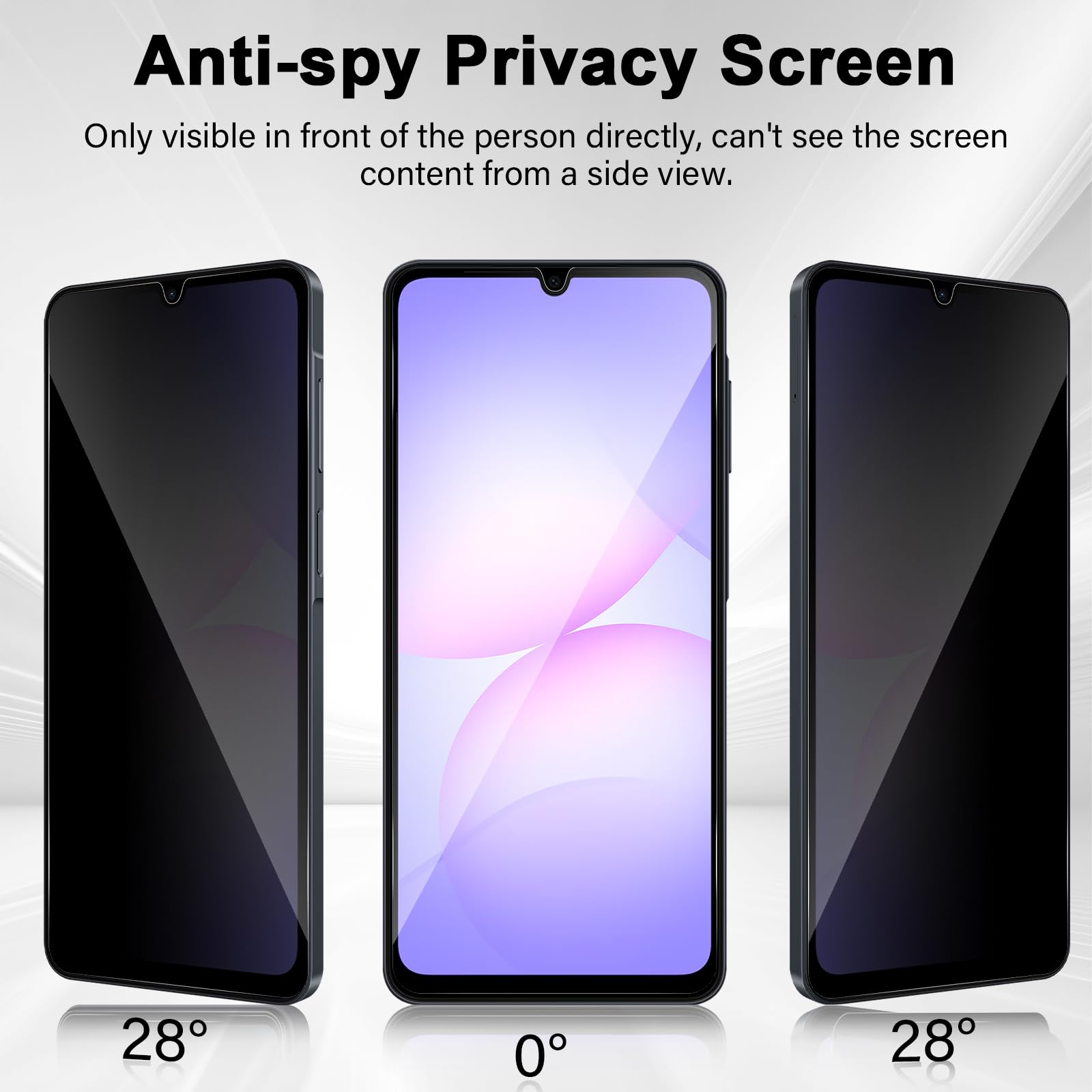 Protetor de tela anti-espião p - Anti Spy Privacy Glass Case avaliação e preço