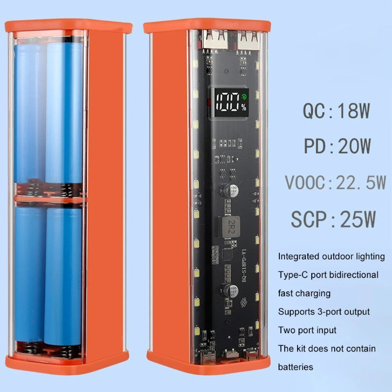 Capa para Power Bank 18650 com - Power Banks avaliação e preço