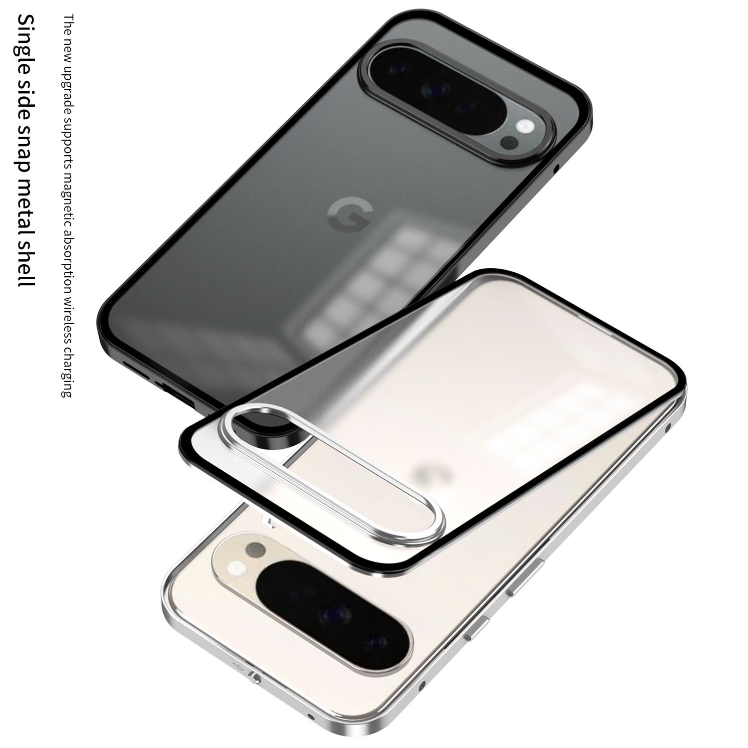 Capa Traseira Magnética 2 em 1 - Metal Bumper Aluminum Frame Case avaliação e preço