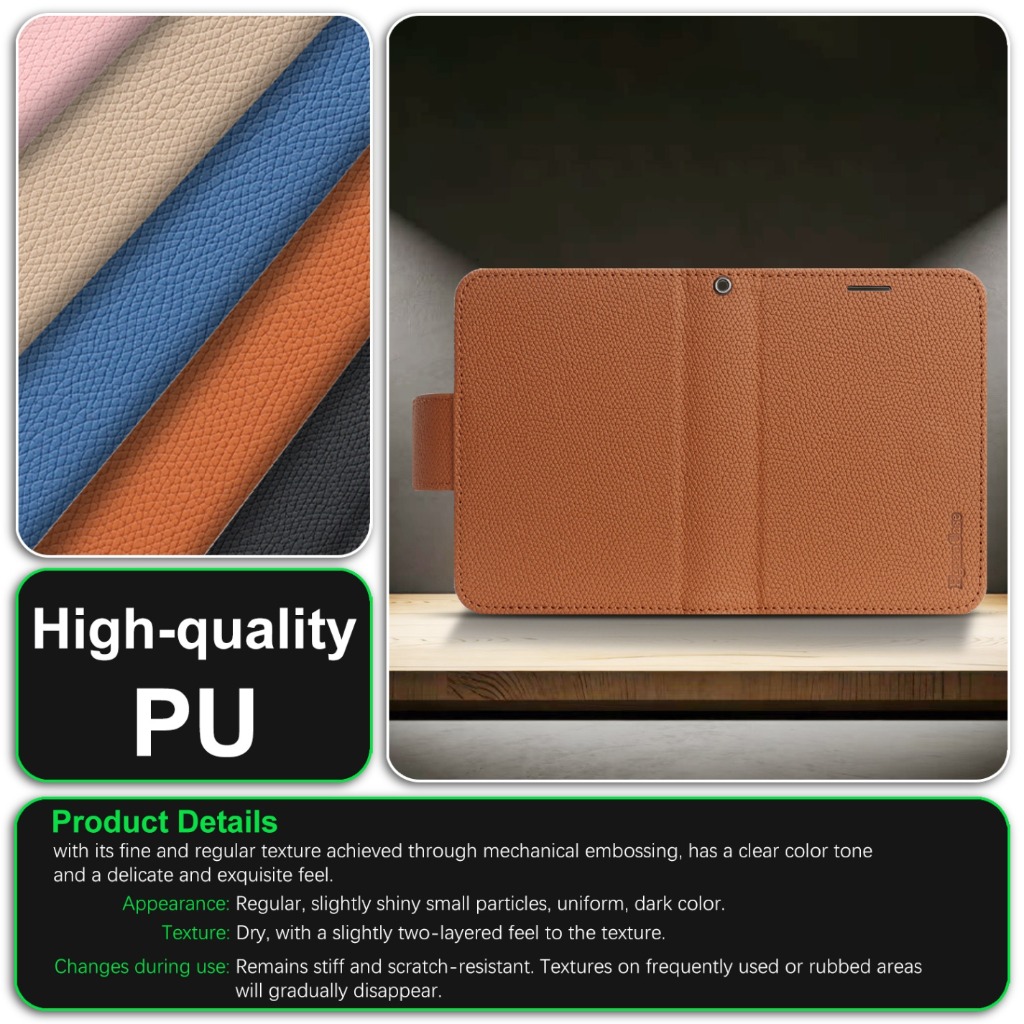 Capa de telemóvel 2 em 1, com  - Leather Wallet Card Holder Phone Cover avaliação e preço