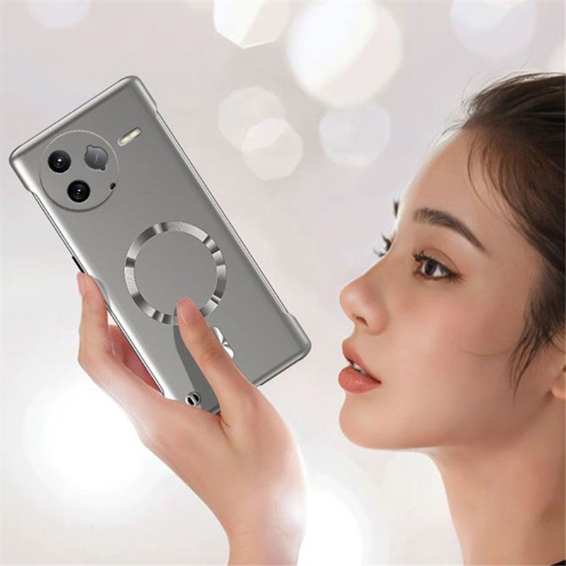 Luxo ultra fino metálico sem m - Ultra Thin Frameless Phone Cover avaliação e preço