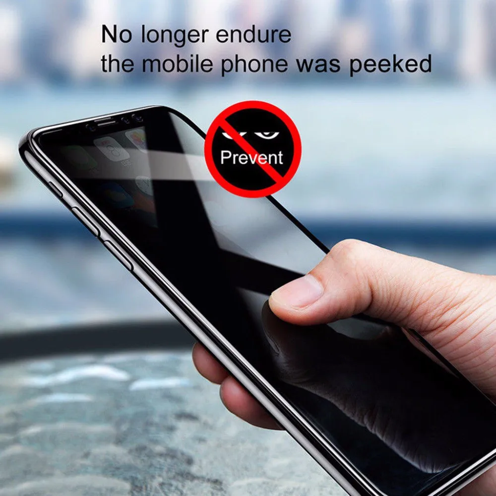 Protetor de tela de vidro temp - Anti Spy Privacy Glass Case avaliação e preço