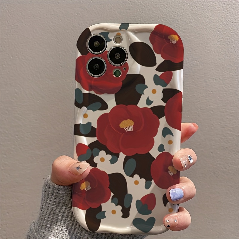 Capa de Telefone com Padrão de - Vintage Floral Pattern Soft Case avaliação e preço